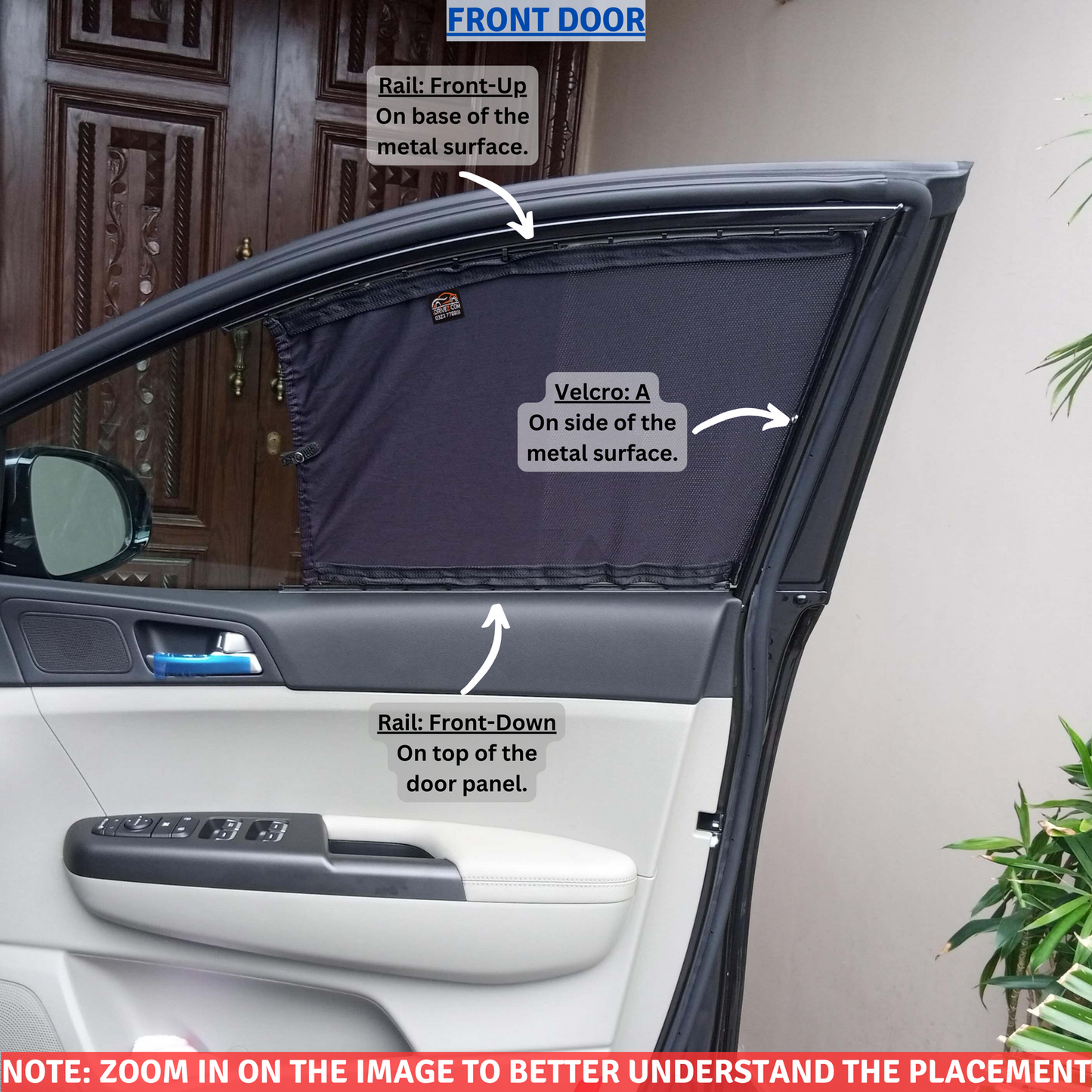 Kia Sportage 4th Car Curtains (2019/2023)