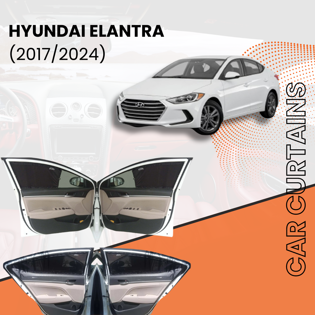 Hyundai Elantra 6th Car Curtains (2021/2023)