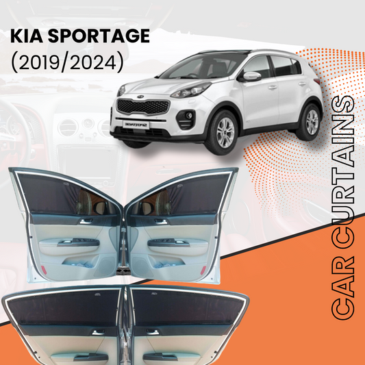 Kia Sportage 4th Car Curtains (2019/2023)