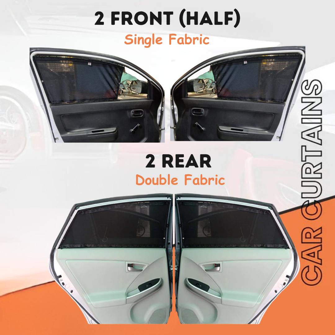 Toyota Prius 3rd Car Curtains (2009/2015)