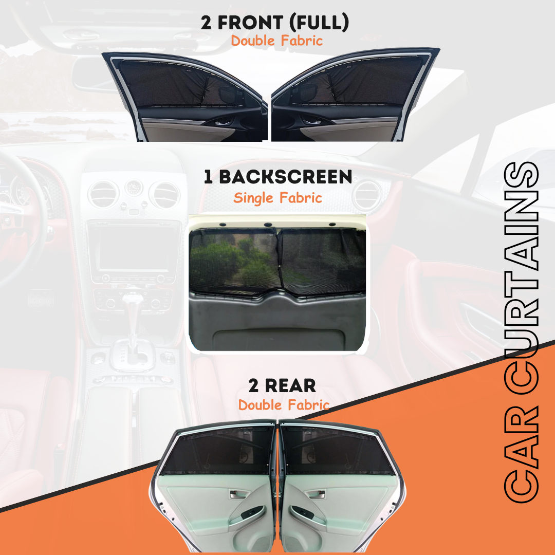 Toyota Prius 3rd Car Curtains (2009/2015)