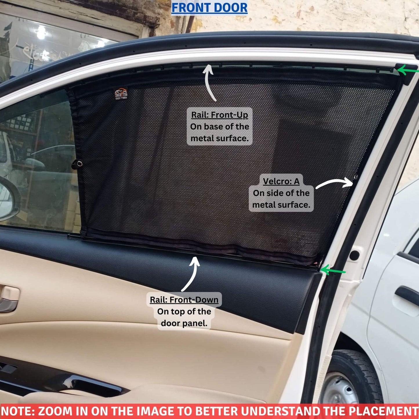 Toyota Yaris 3rd XP150 Car Curtains (2020/2023)