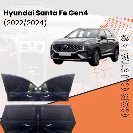Hyundai Santa Fe Gen1 (2023 – 2024) car curtains