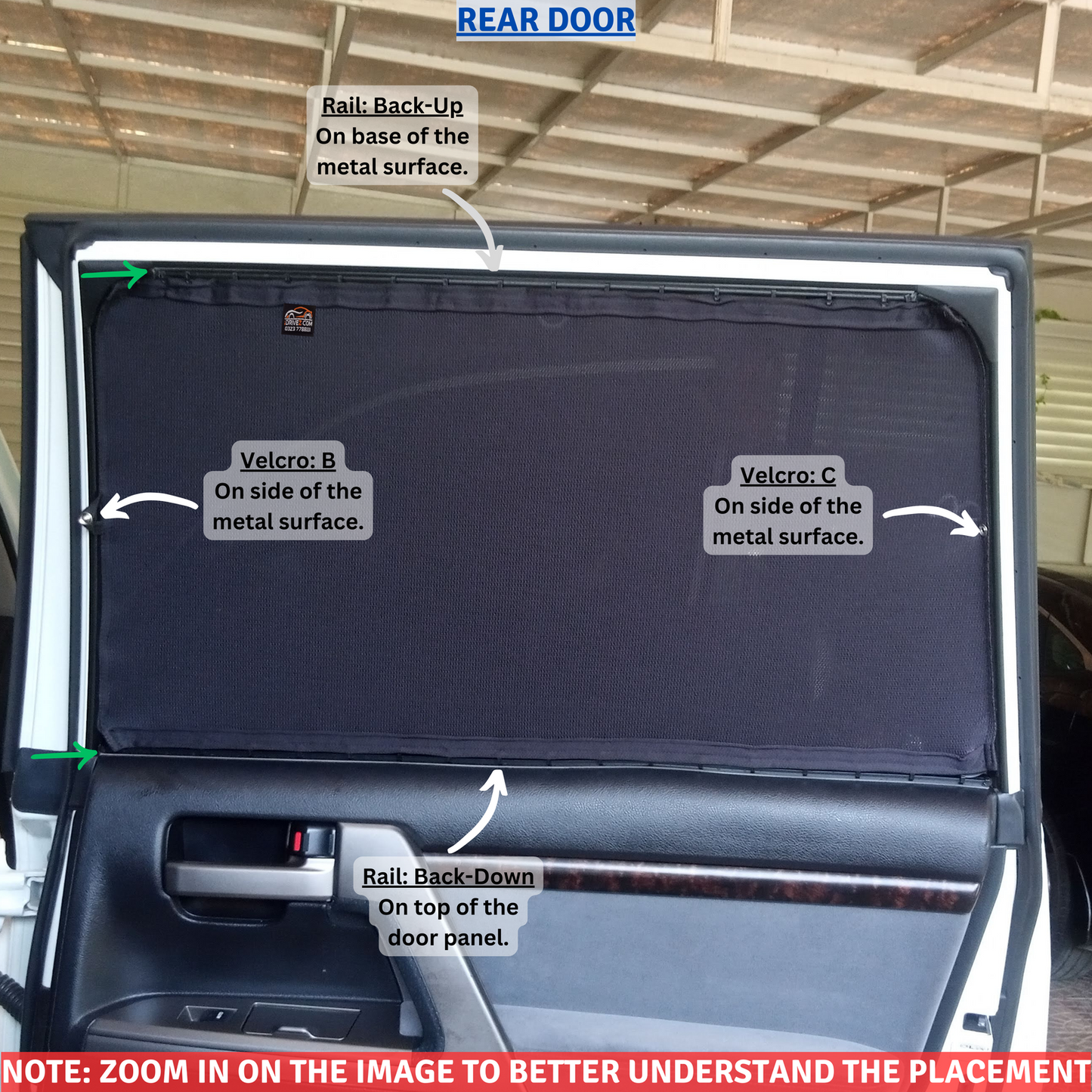 Toyota Land Cruiser J200 Car Curtains (2008/2023)