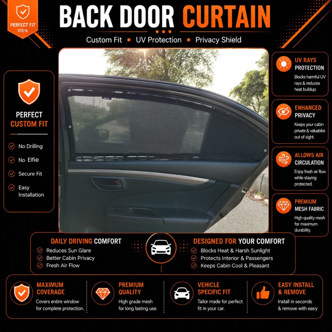 Suzuki Ciaz 1st Car Curtains (2014/2019)