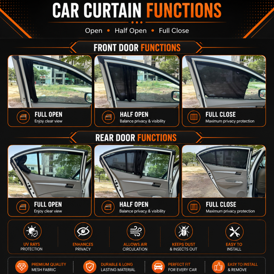 HONDA N-WGN 2nd 2020/2024 car curtains
