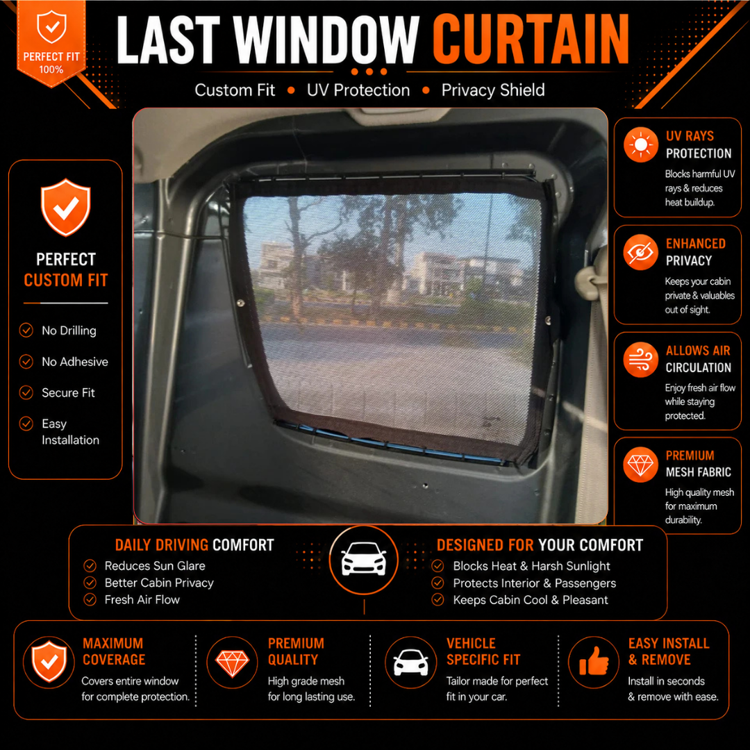 JW Forland Safari 1st 2020/2024 Car Curtains