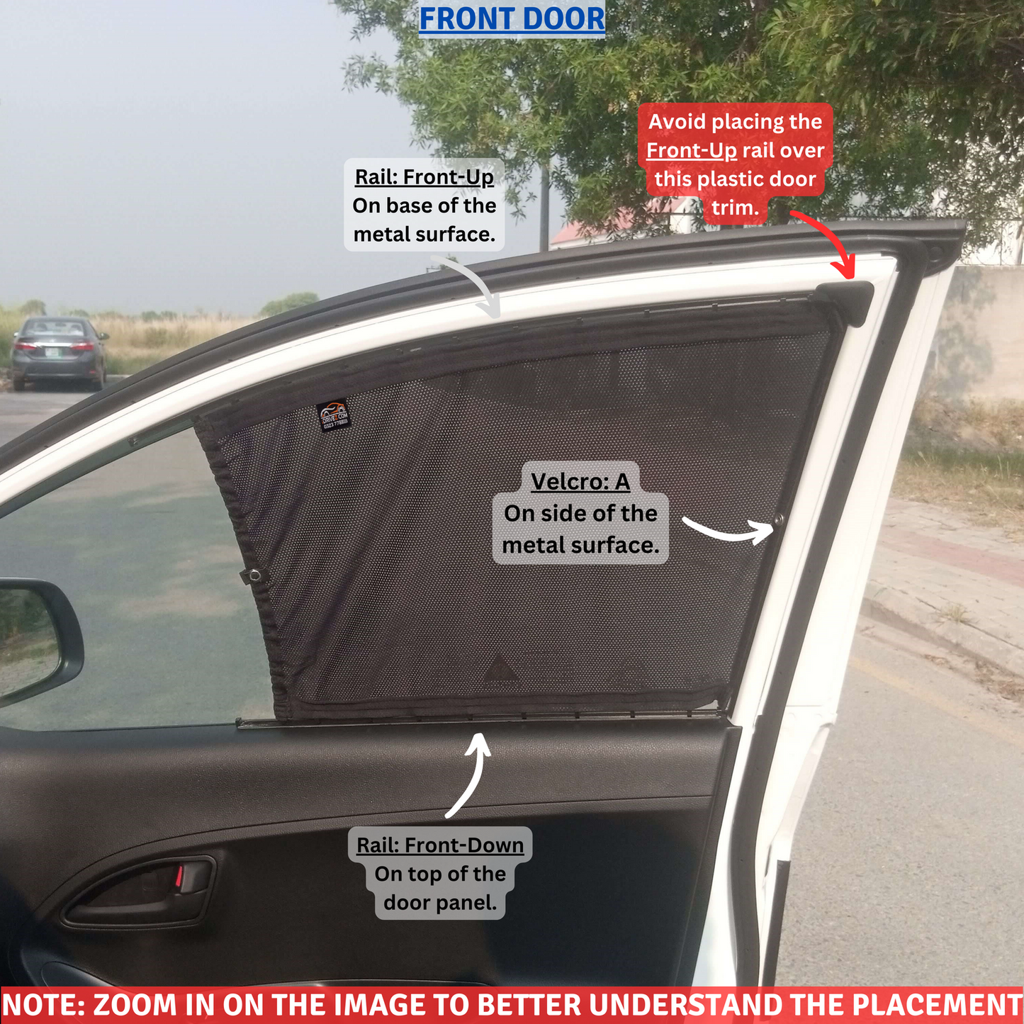 Kia Picanto 2nd Car Curtains (2019/2023)