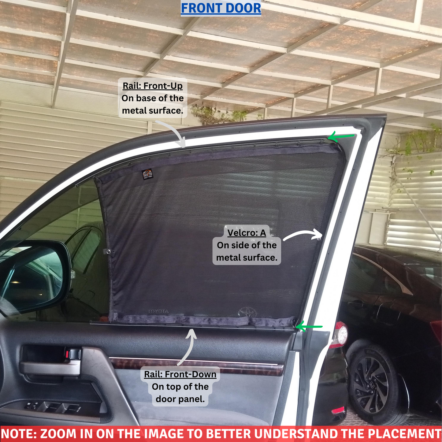 Toyota Land Cruiser J200 Car Curtains (2008/2023)