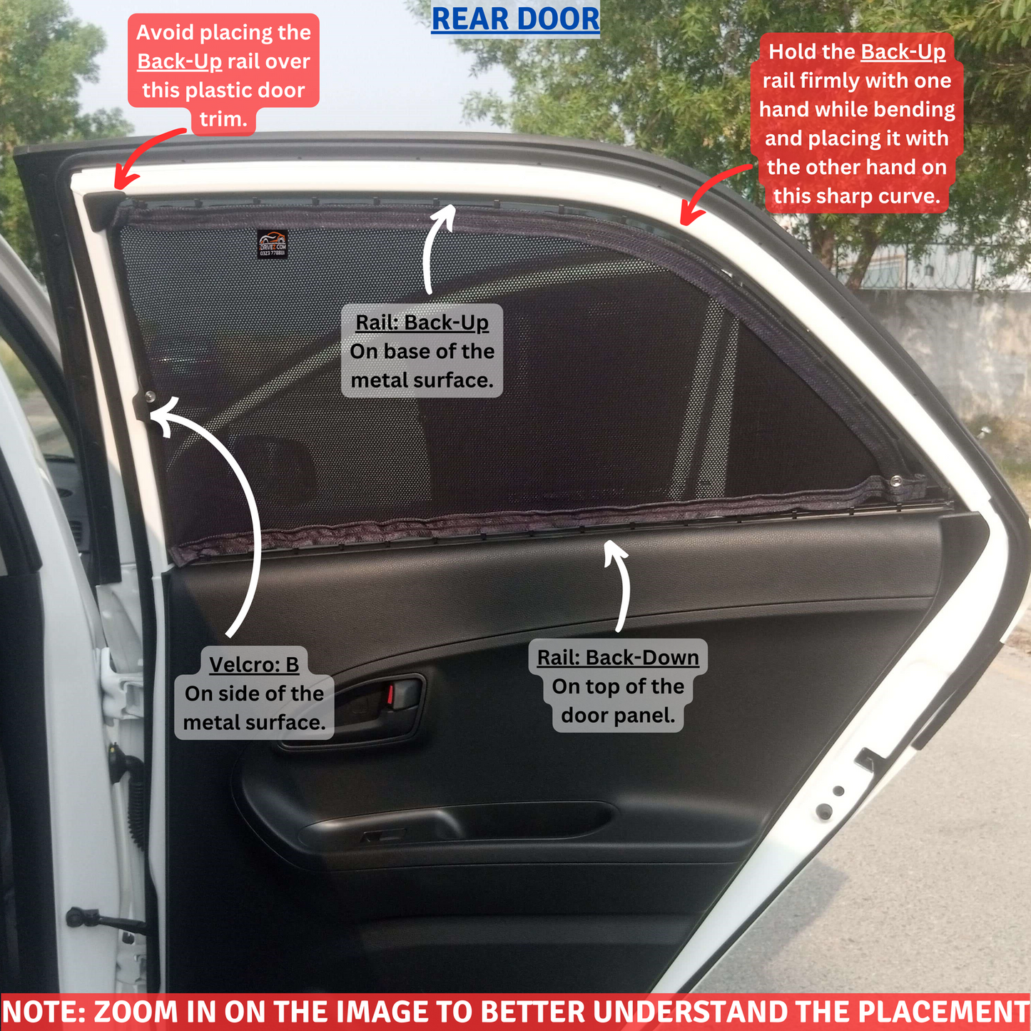Kia Picanto 2nd Car Curtains (2019/2023)