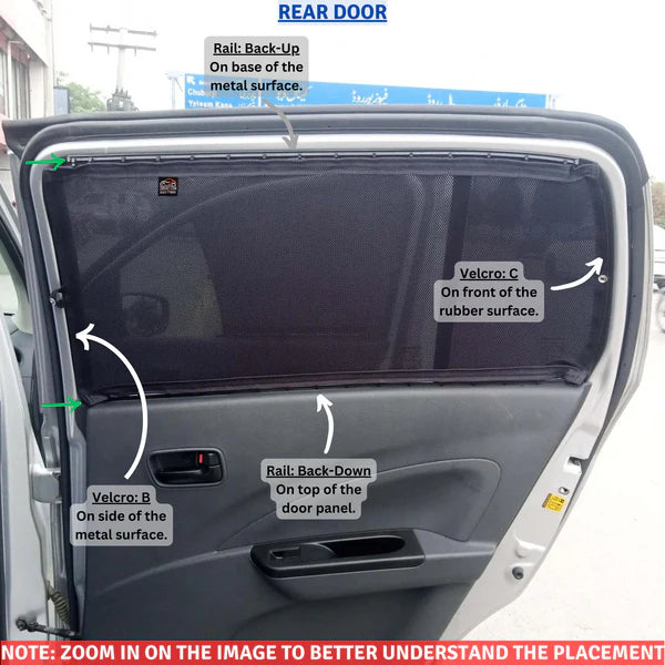 Suzuki Cultus 4th Car Curtains (2017/2023)