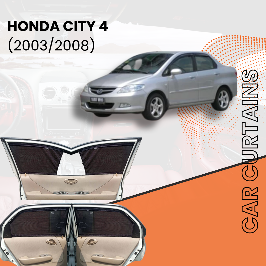 Honda City 4th (2003/2008)  Car Curtains