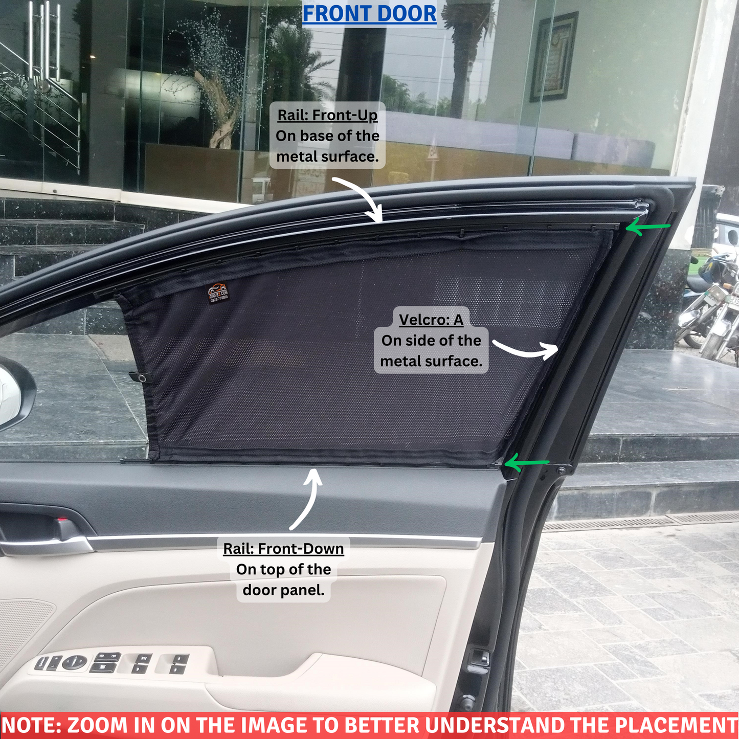 Hyundai Elantra 6th Car Curtains (2021/2023)