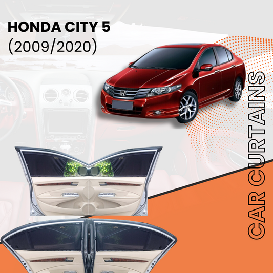 Honda City 5th Car Curtains (2009/2020)