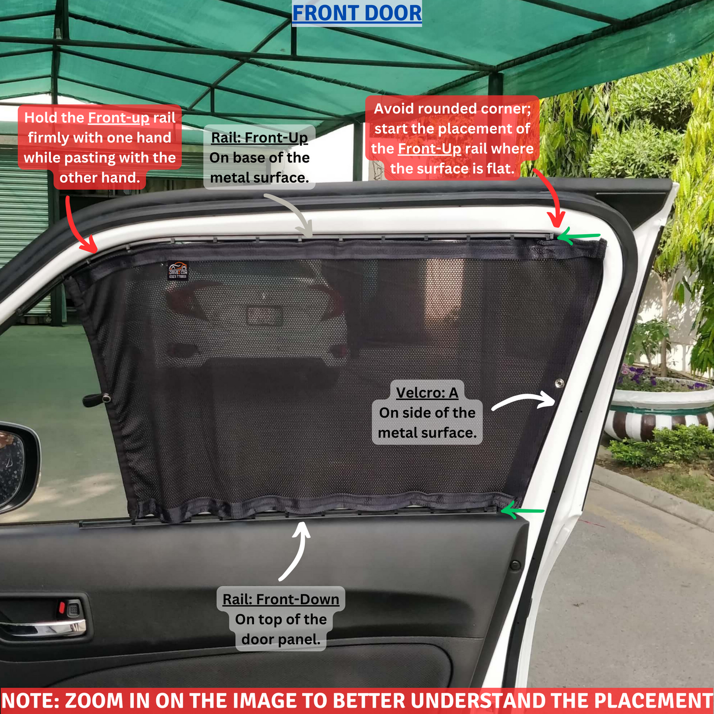 Suzuki Swift 3rd Car Curtains (2022/2023)