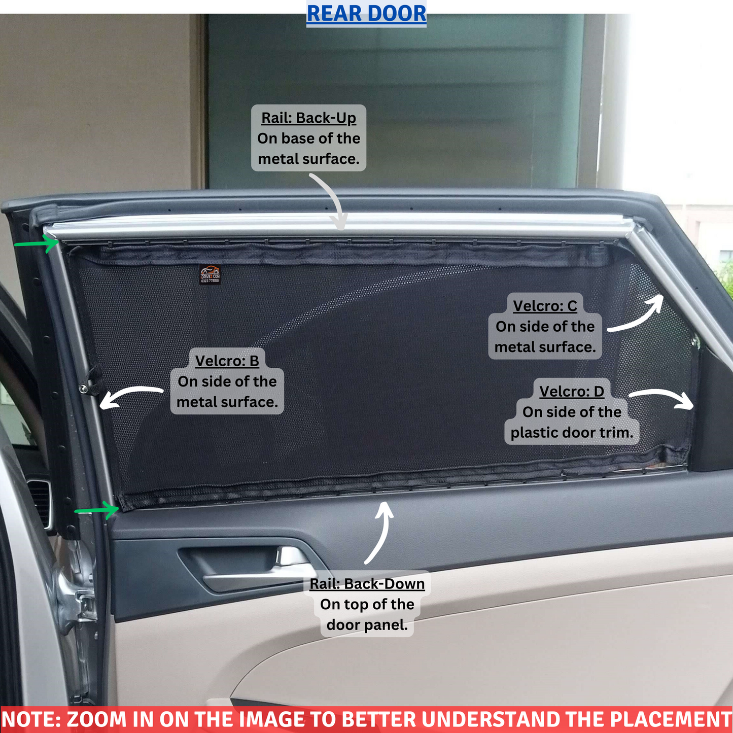 Hyundai Tucson 3rd Car Curtains (2020/2023)