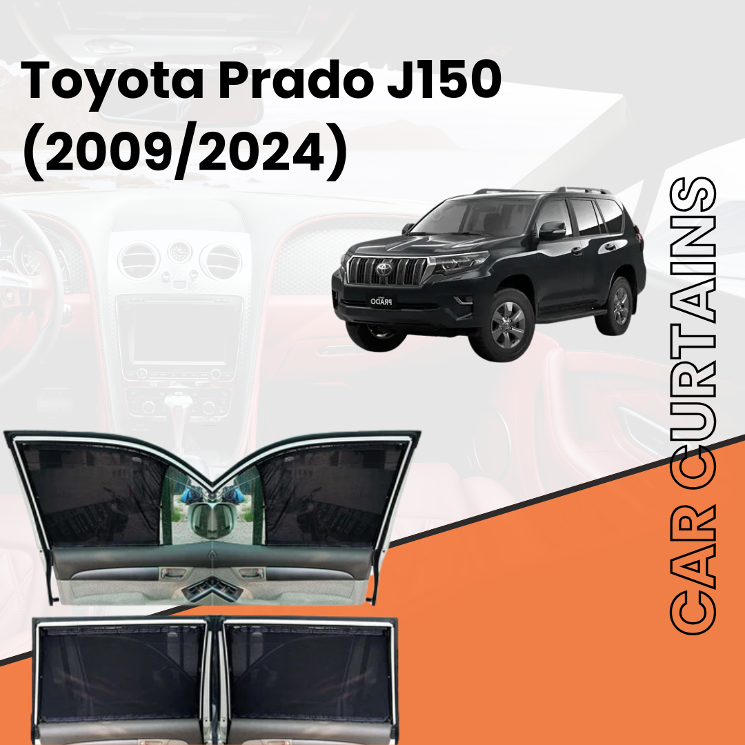 Toyota Prado J150 4th Car Curtains (2010/2023)