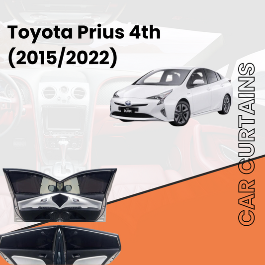 Toyota Prius 4th Car Curtains (2015/2022)