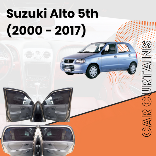 Suzuki Alto 5th Car Curtains (2000/2013)