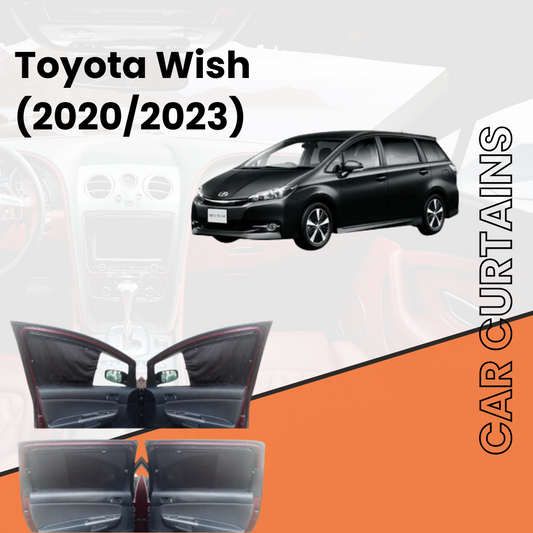 Toyota Wish 2nd  Car Curtains (2009-2017)