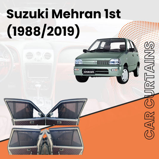 Suzuki Mehran 1st Car Curtains  (1988/2019)