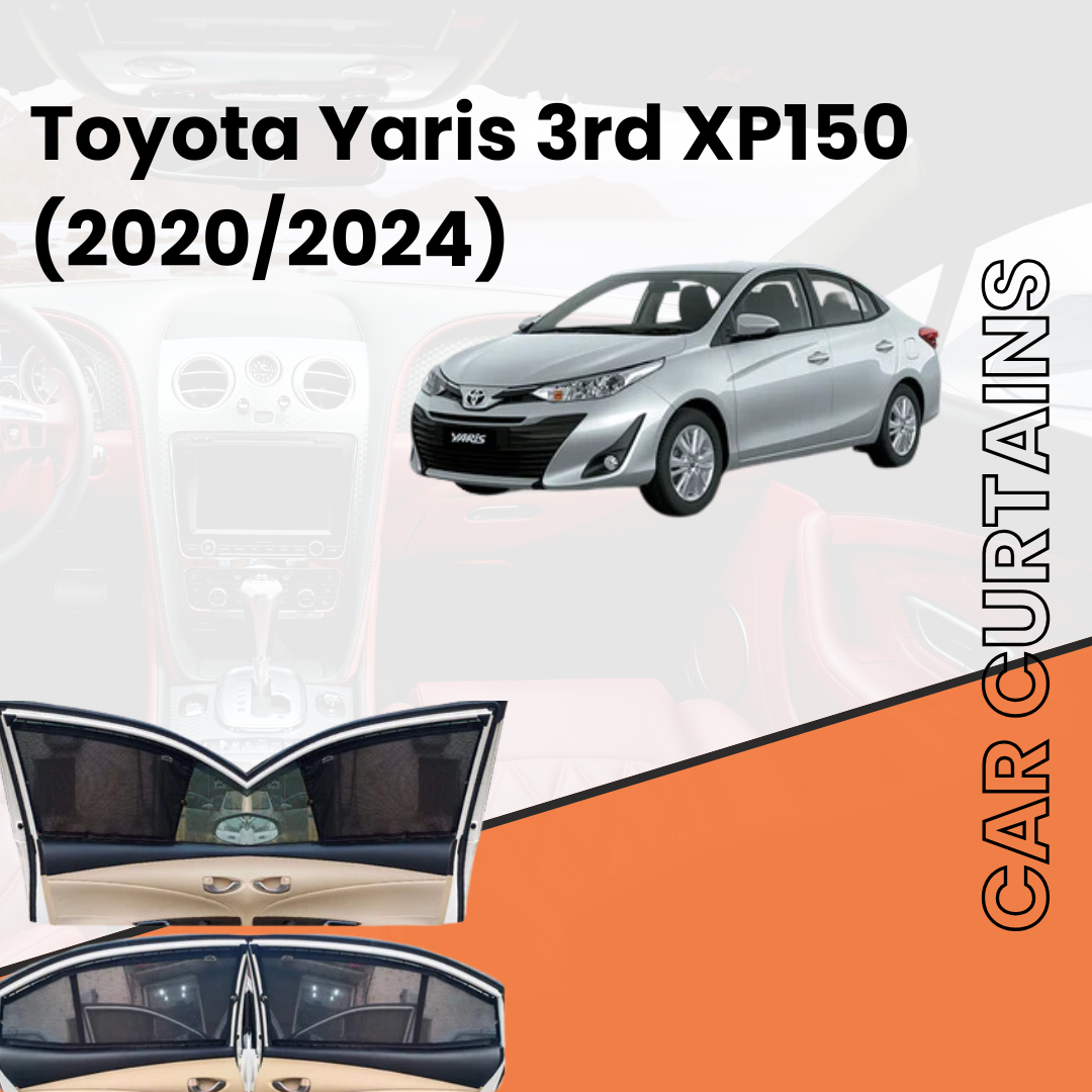 Toyota Yaris 3rd XP150 Car Curtains (2020/2023)