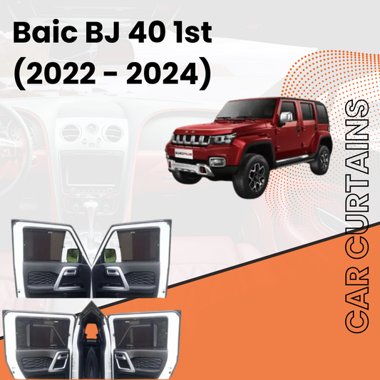 BAIC BJ40 1st Car Curtains (2022/2023)