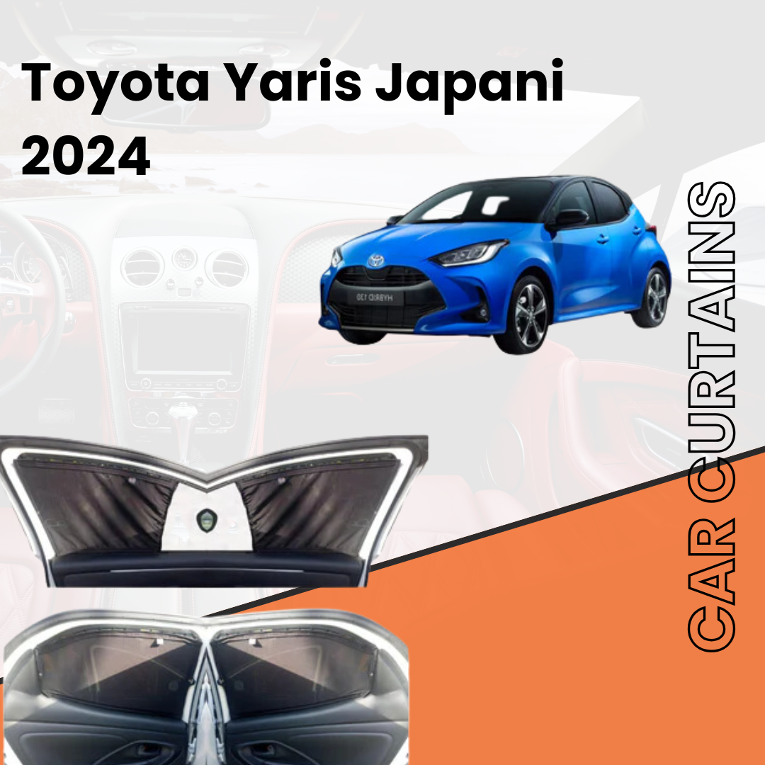 Toyota Yaris Japani 3rd (2021-2024) Car Curtains