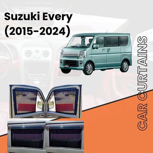 Suzuki Every Car Curtains (6 windows) (2015-2024)