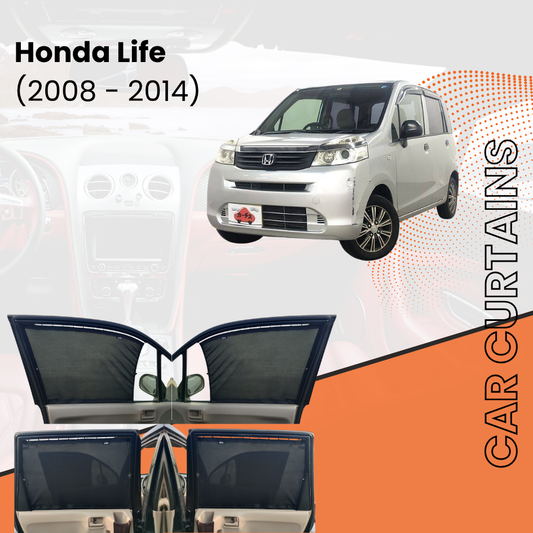 Honda Life (2008 - 2014) 5 gen Car Curtains