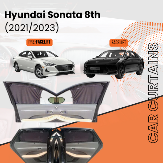 Hyundai Sonata 8th Full Car Curtains (2021/2024)