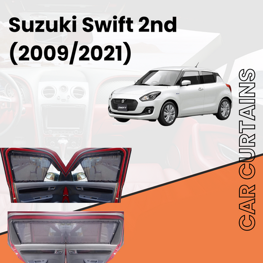 Suzuki Swift 2nd Car Curtains (2009/2021)