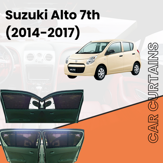 Suzuki Alto 7th Car Curtains (2009/2017)