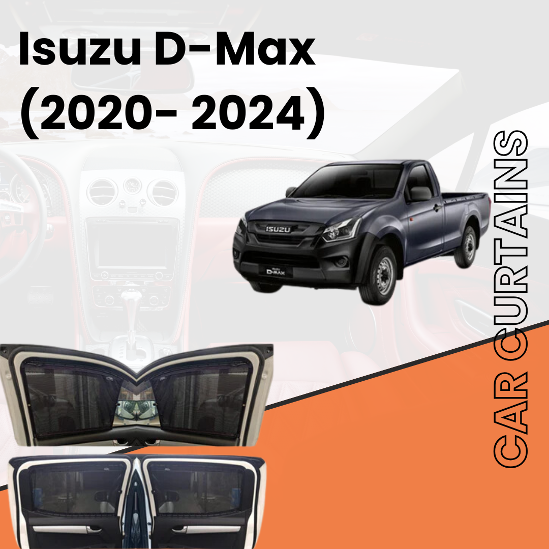Isuzu D-Max 2nd Car Curtains (2018/2023)