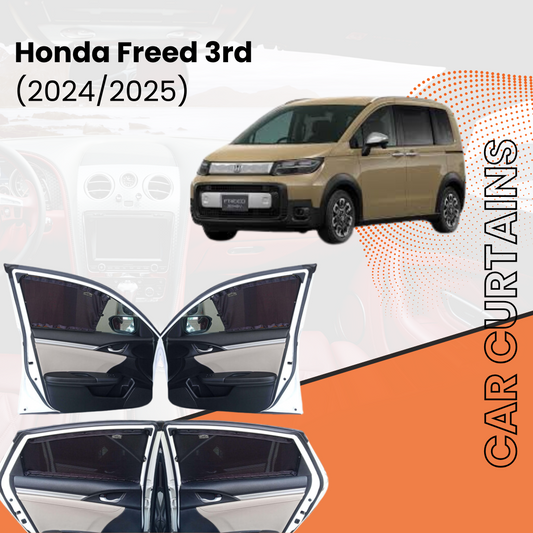 Honda Freed 3rd 2024/2025 Car Curtains