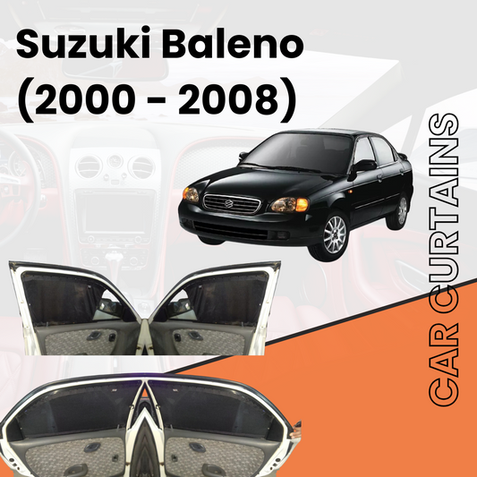 Suzuki Baleno 1st Car Curtains (2000 - 2008)