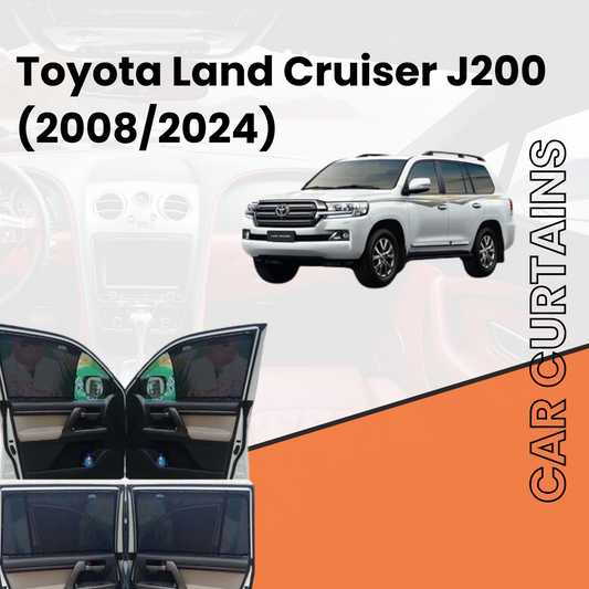 Toyota Land Cruiser J200 Car Curtains (2008/2023)