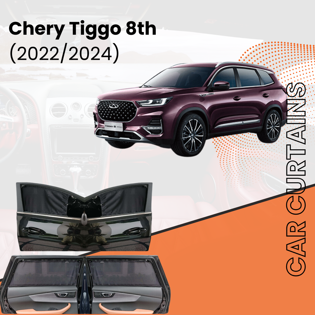 Chery Tiggo 8 1st Car Curtains (2022/2023)