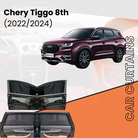 Chery Tiggo 8 1st Car Curtains (2022/2023)
