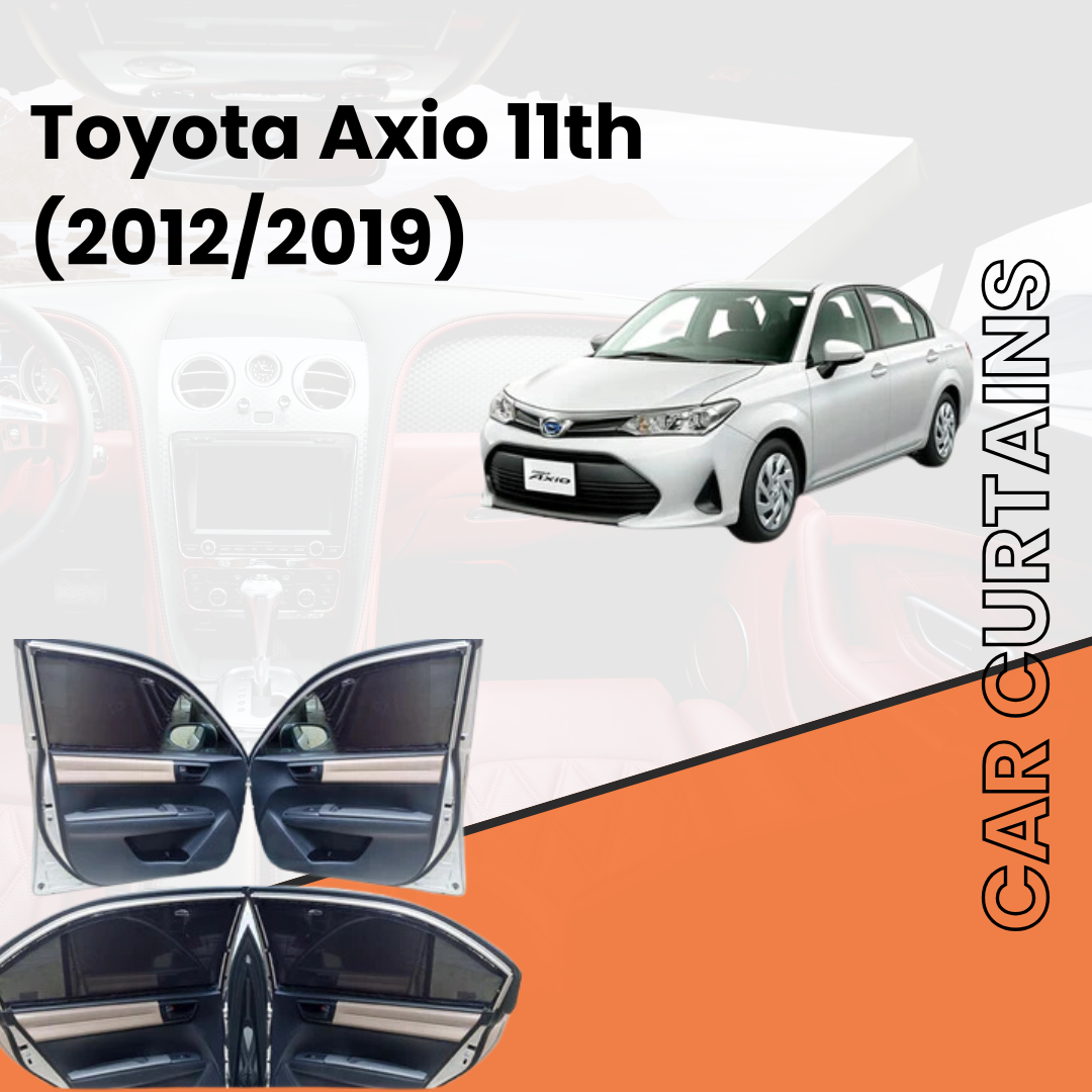 Toyota Axio 11th E160 Car Curtains (2012/2019)