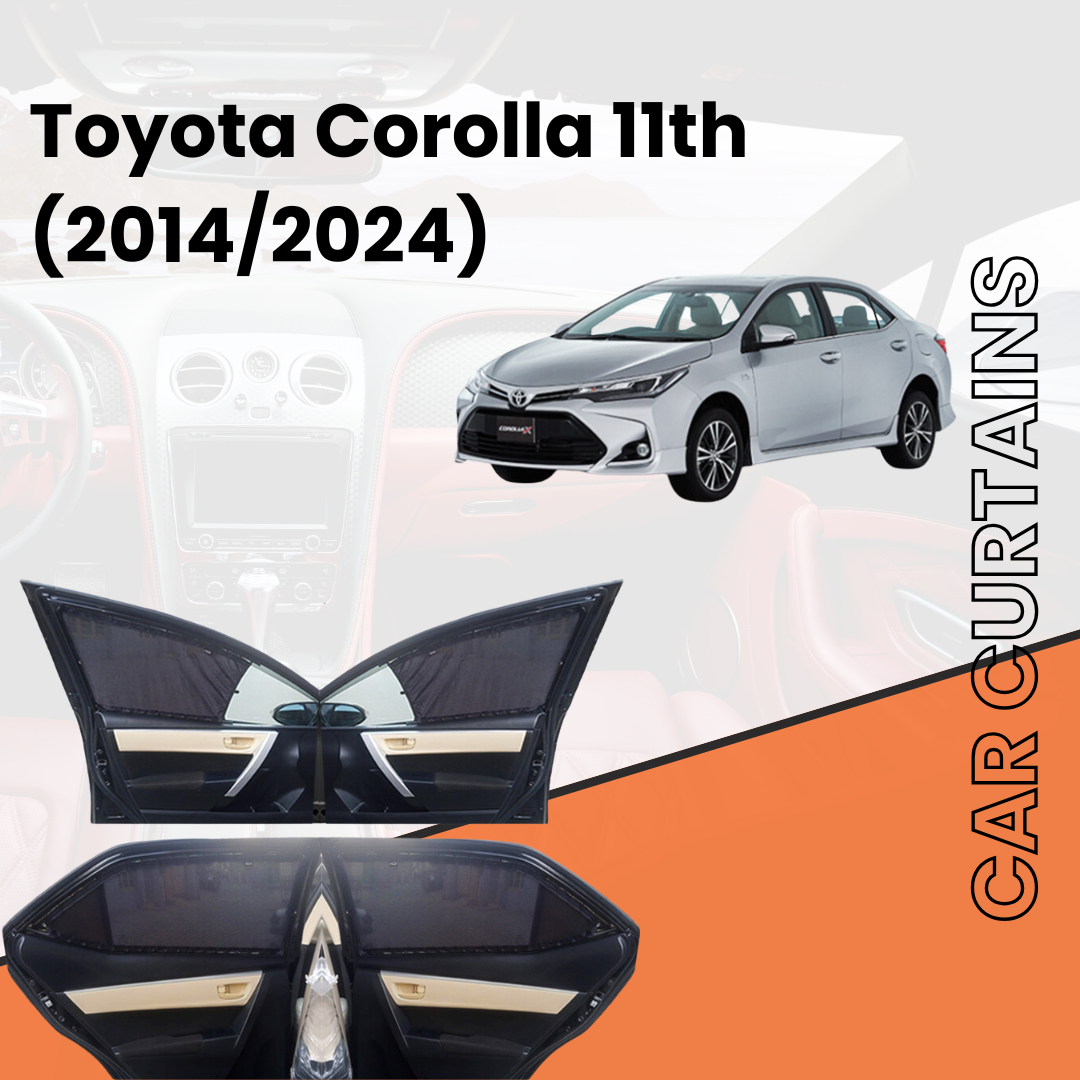 Toyota Corolla 11th Car Curtains (2014/2023)