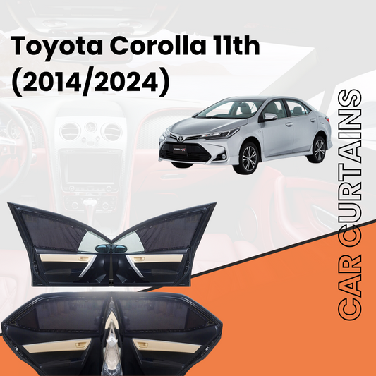 Toyota Corolla 11th Car Curtains (2014/2023)
