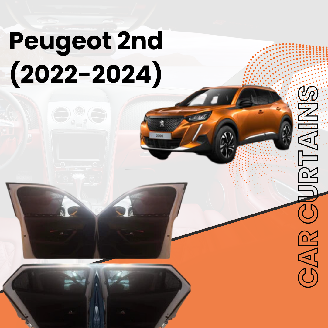 Peugeot 2008 1st Car Curtains (2022/2024)