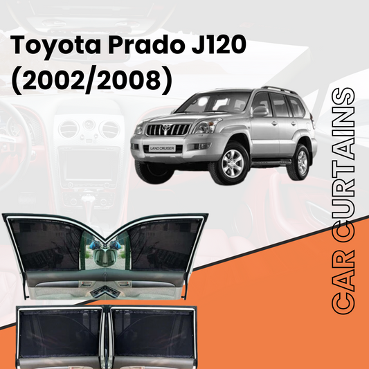 Toyota Prado J120 3rd Car Curtains (2002/2009)