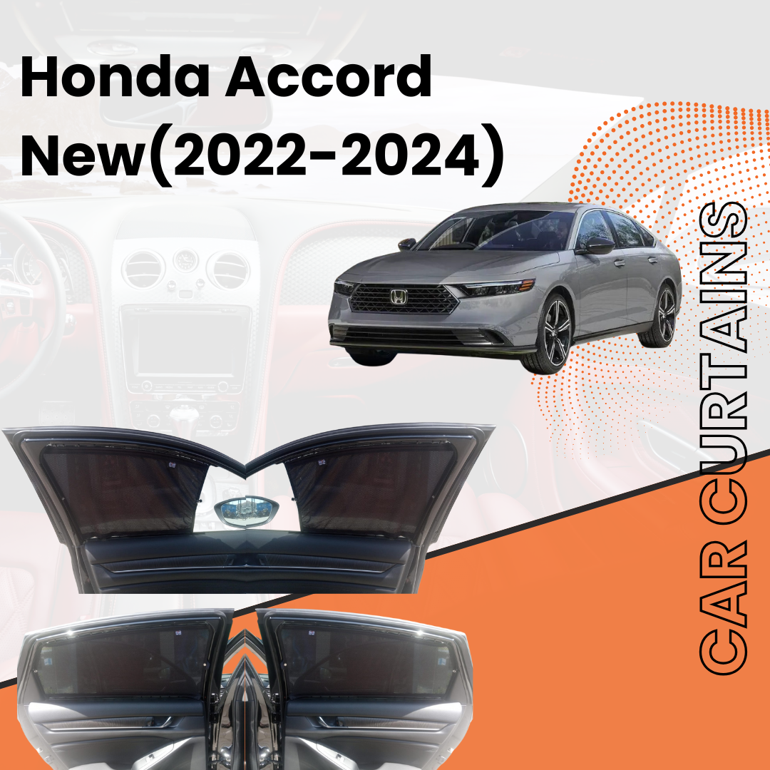 Honda Accord New 2023 - 2024 (Car Curtains)