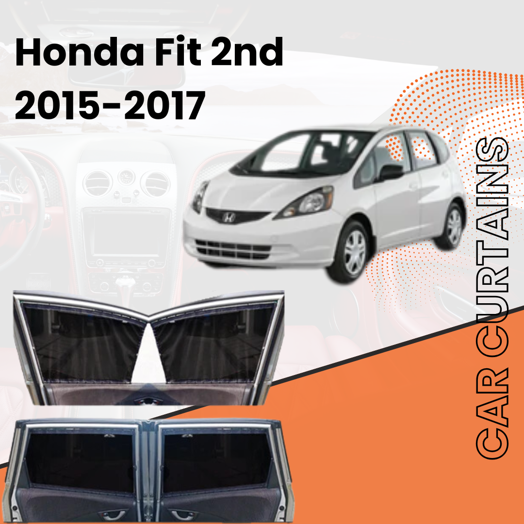 Honda Fit 2nd Car Curtains (2012/2016)