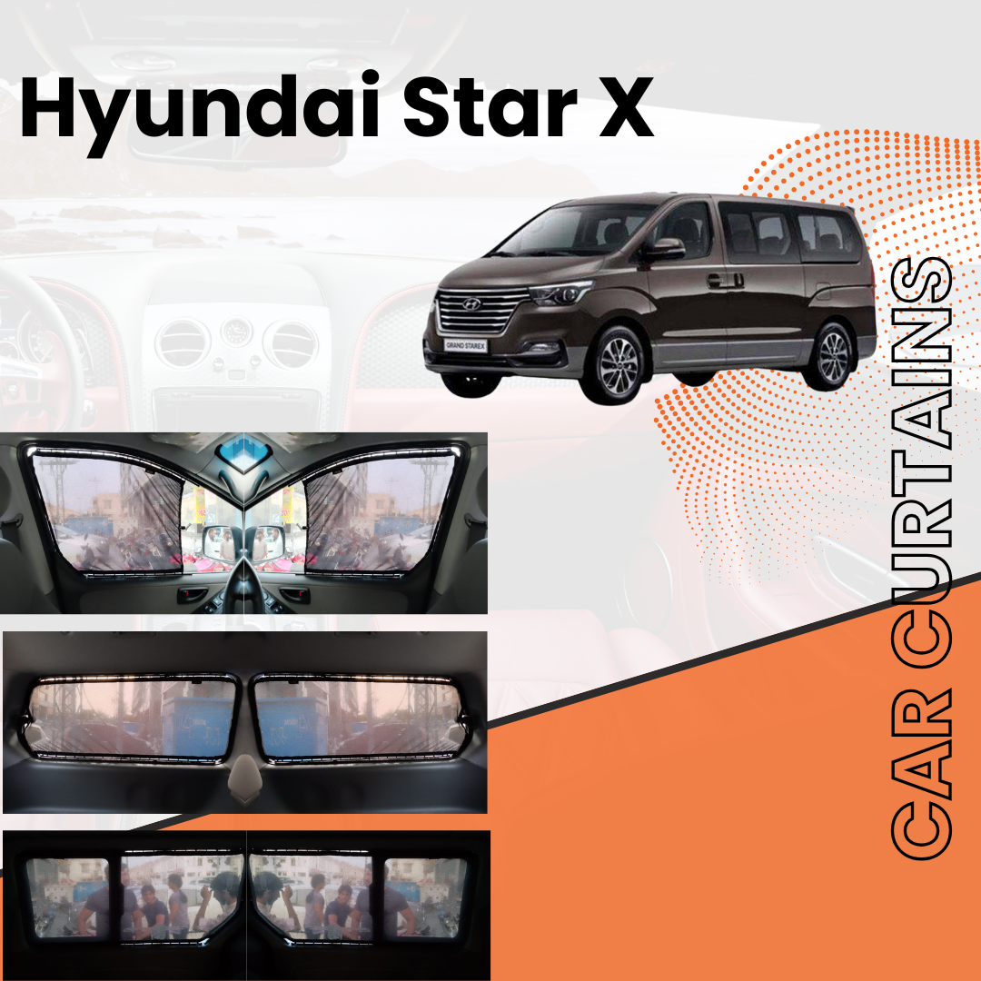 Hyundai Star 2nd X Car Curtains (2007-2023)