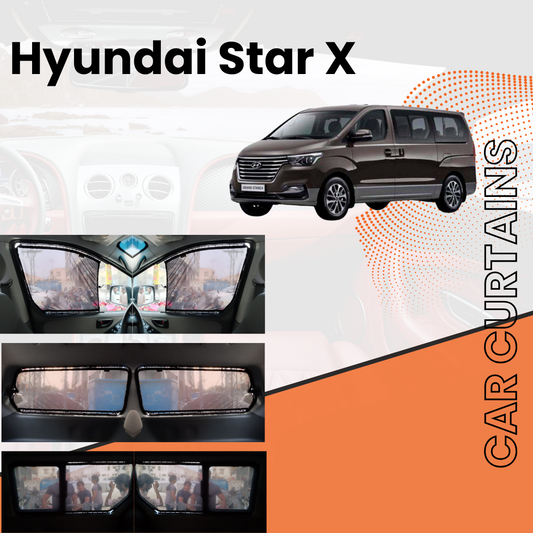 Hyundai Star 2nd X Car Curtains (2007-2023)