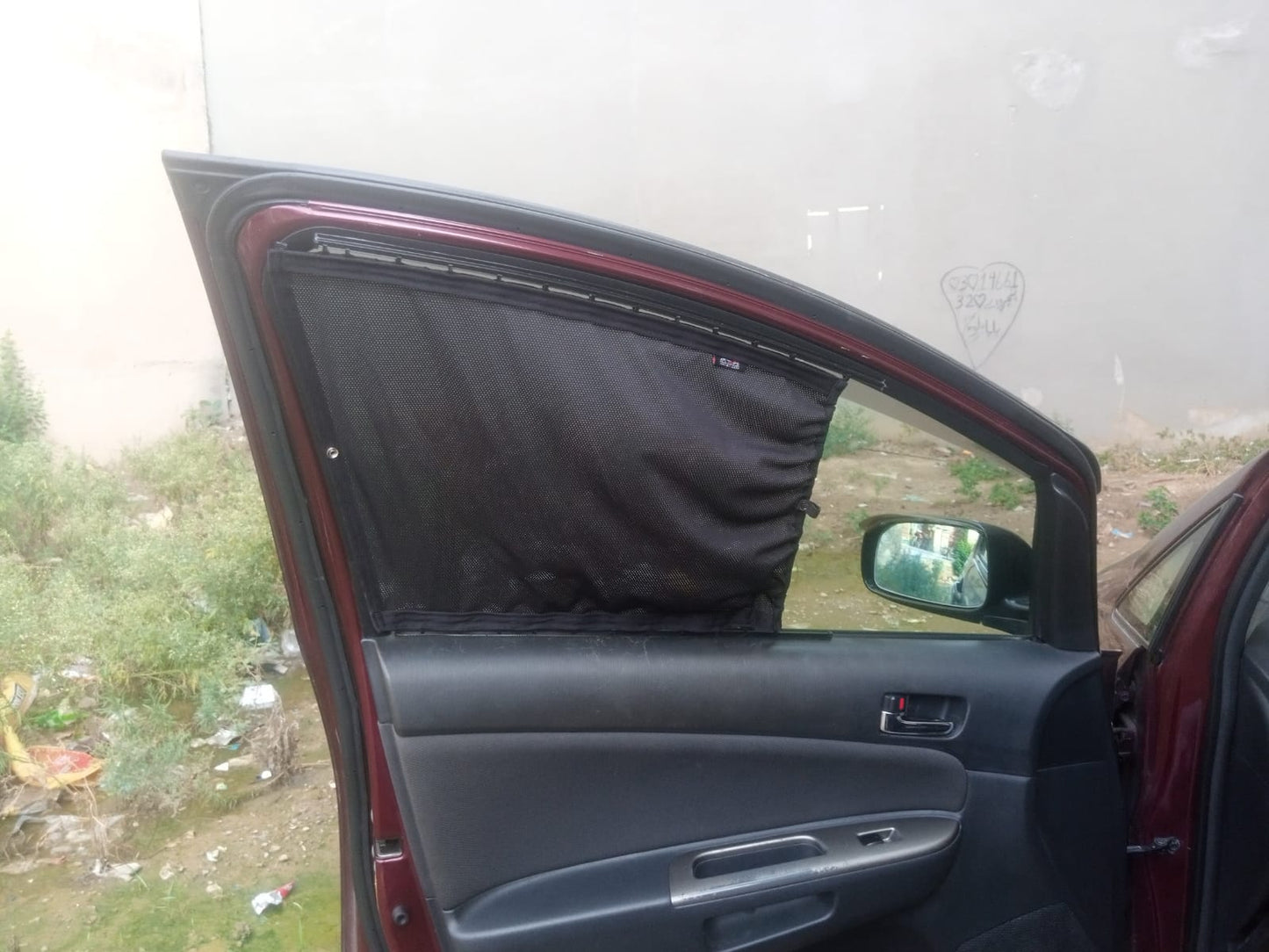 Toyota Wish 2nd Car Curtains (2009-2017)