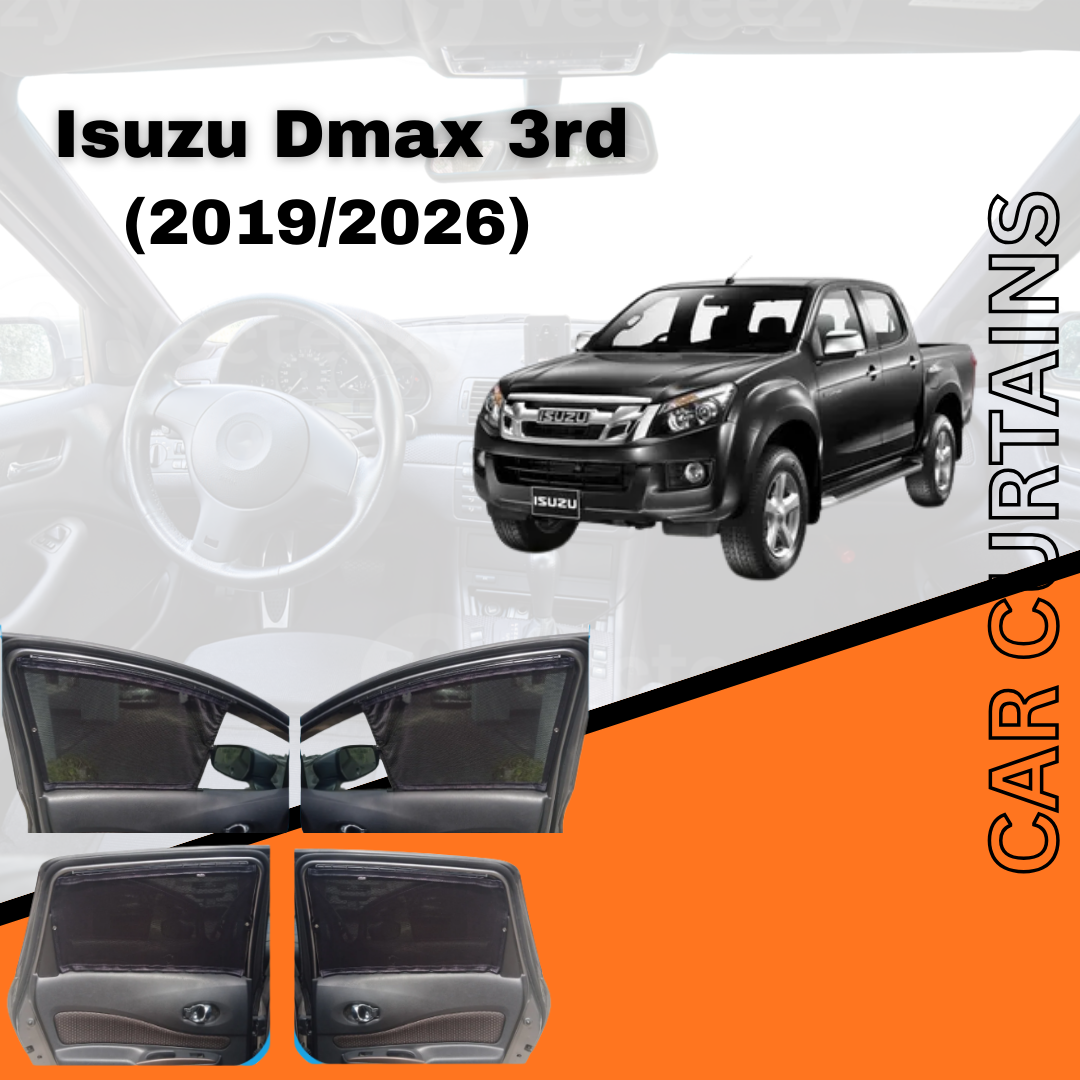 ISUZU Dmax 3rd (2019/2026) Car Curtains